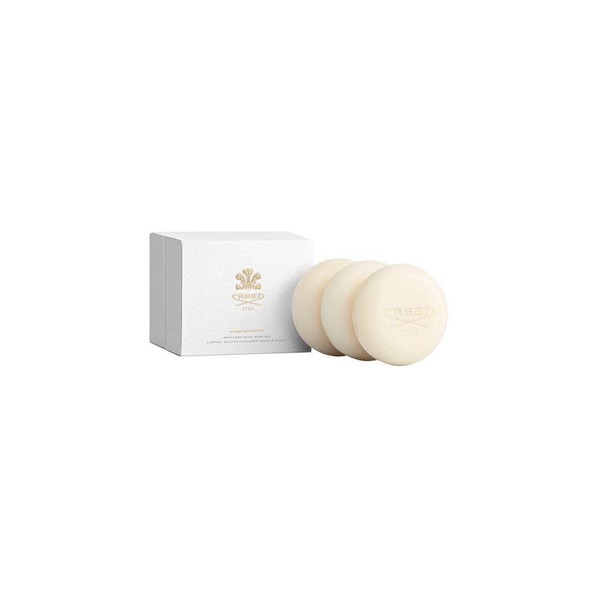 Creed - Fresh & Woody Perfumed Soap Gift Set