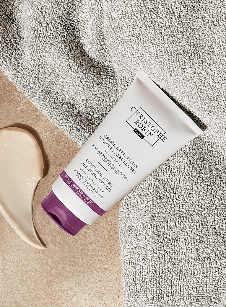 Christophe Robin - Luscious Curl Defining Cream Chia Seed - haarstylingscrème