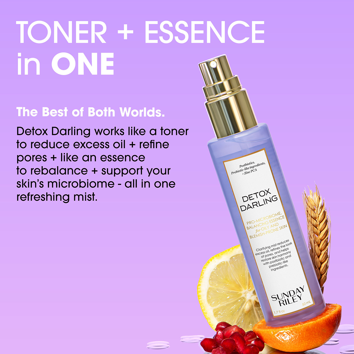 Sunday Riley - Detox Darling Toner + Essence