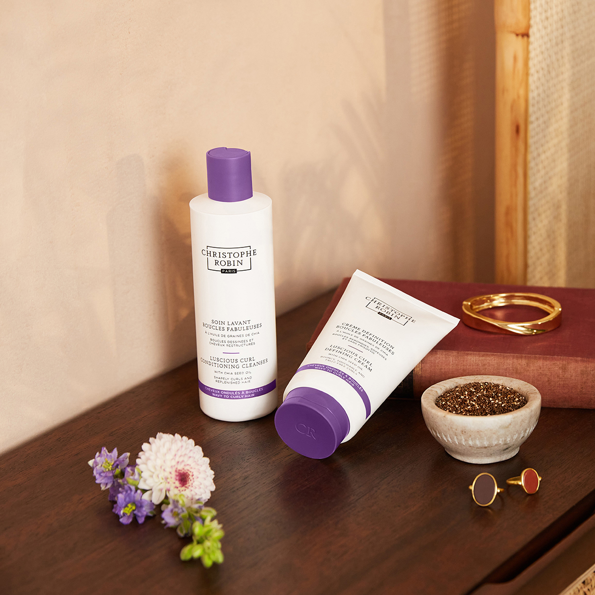 Christophe Robin - Luscious Curl Conditioning Cleanser Chia